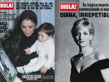 Selección de portadas de '¡Hola!