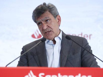El consejero delegado de Santander, José Antonio Álvarez.