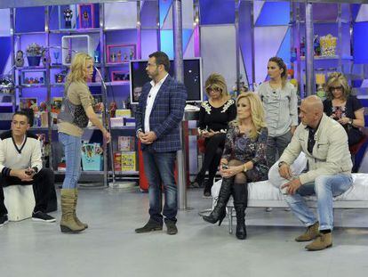 El equipo del programa de Telecinco 'Sálvame'