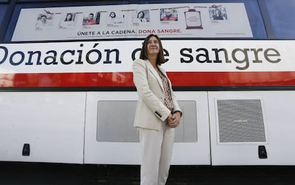 Carmen Martín, directora de Salud y Socorro de Cruz Roja, fotografiada este lunes.