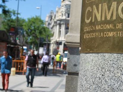 Sede de la CNMC. en Madrid.