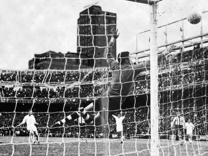 Una imagen del Madrid-Betis de 1966.