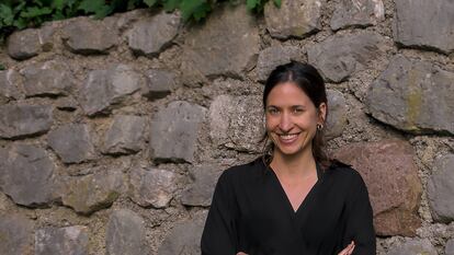 La microbióloga española Mireia Vallès, de la Universidad de Trento, en el norte de Italia.