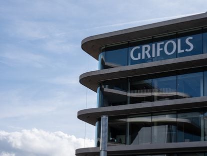 Las oficinas de Grifols en Barcelona, en una imagen de archivo.