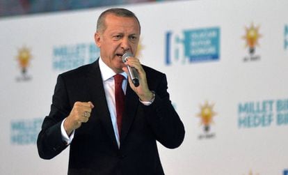 El presidente de Turquía, Tayyip Erdogan.