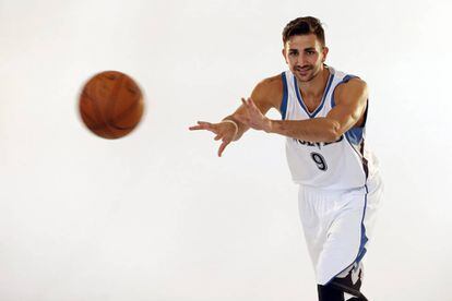 El base de El Masnou, Ricky Rubio, afronta su sexta temporada en los Minnesota Timberwolves con la amenaza de perder su puesto de titular en favor del novato Kris Dunn.