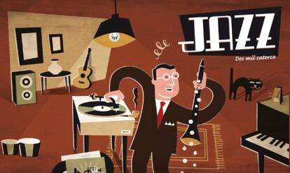 Cartel del Ciclo de Jazz 2014 de Logroño.