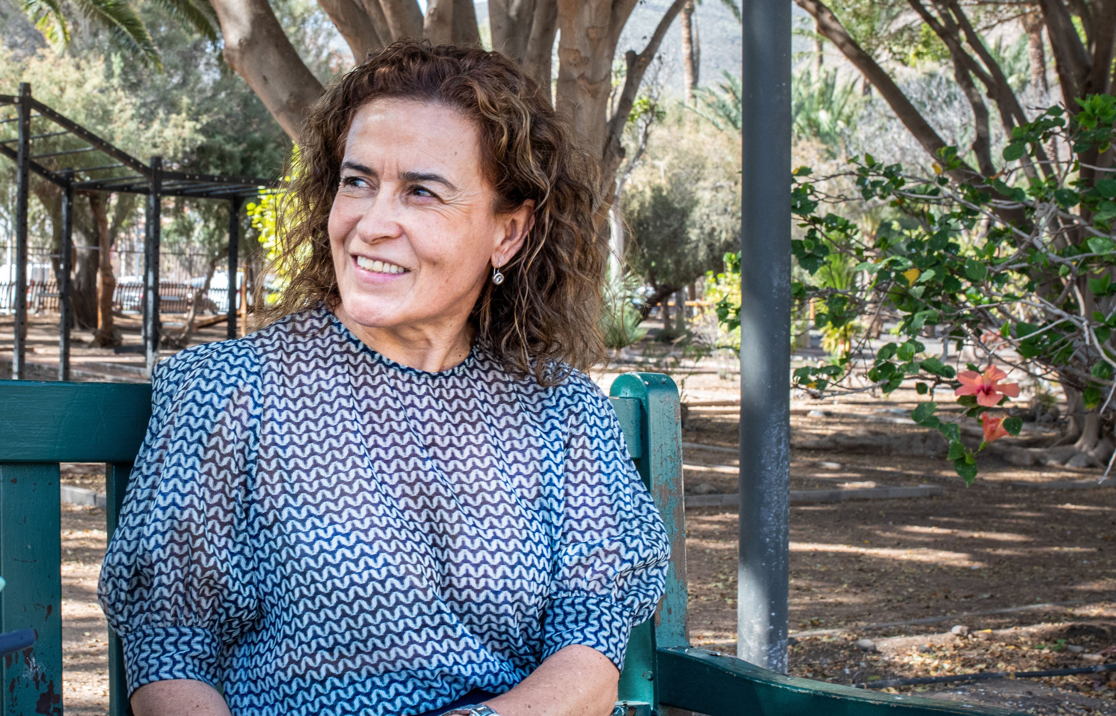 La alcaldesa de San Sebastián de La Gomera, Angélica Padilla.