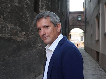 Retrato del escritor peruano Santiago Roncagliolo.