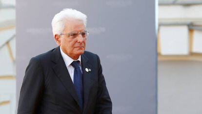Sergio Mattarella, presidente de la Rep&uacute;blica italiana