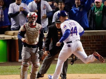 Los Cubs consiguen un &quot;home run&quot; en el partido de este domingo por la noche en Chicago.