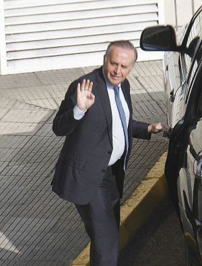 Fernández de Sousa tras su dimisión