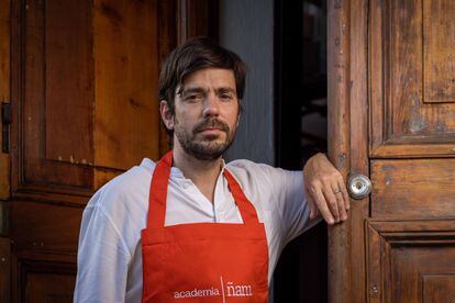 Retrato del empresario gastronómico, Rafael Rincón.
