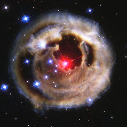 Estrella situada a 20.000 años luz de la Tierra