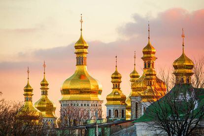 El monasterio de San Miguel de Kiev (Ucrania). 
