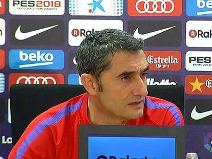 Valverde: “El que gane dará un salto importante en la Liga”