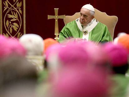 El Papa Francisco en la cumbre contra la pederastia