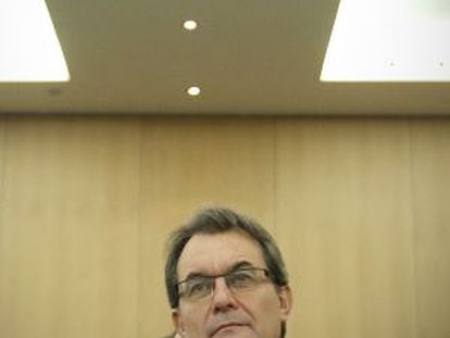Artur Mas, en el Consejo Nacional de CDC.