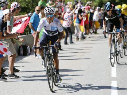 El ataque de Nairo Quintana en Alpe D&#039;Huez