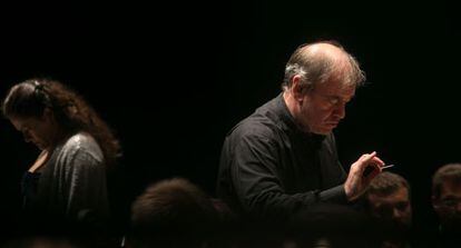 La soprano Eva-Maria Westbroek y el director Valery Gergiev.