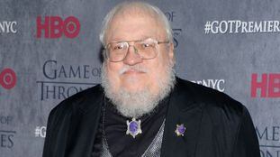 George R. R. Martin en el estreno de la cuarta temporada de 'Juego de Tronos'.