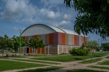 Este coliseo es una de las obras que se construyeron con el Ñoño Elías.