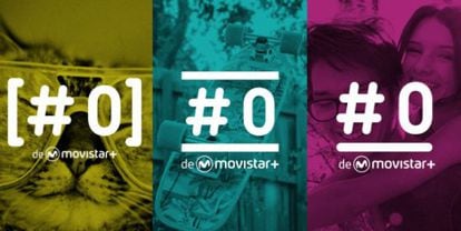 Cartel de #0, el nuevo canal de televisión Movistar +.