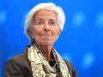 (FILES) In this file photo taken on June 5, 2019 IMF Managing Director Christine Lagarde speaks at the American Enterprise Institute in Washington, DC. - International Monetary Fund chief Christine Lagarde on July 2, 2019 announced she would step down from the global lender after being nominated to lead the European Central Bank."I am honored to have been nominated for the @ECB Presidency," Lagarde said on Twitter. "In light of this, and in consultation with the Ethics Committee of the IMF Executive Board, I have decided to temporarily relinquish my responsibilities as IMF Managing Director during the nomination period." (Photo by Jim WATSON / AFP)