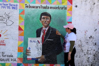 Socorro Gil durante una jornada de búsqueda en Acapulco, Estado de Guerrero, el 22 de febrero de 2022.