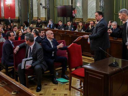 Juicio a los líderes del procés en el Tribunal Supremo