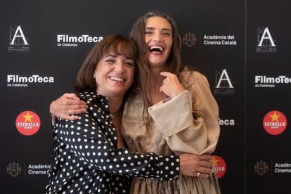 "Yo no doy importancia a los premios, ellos me la dan a mí", ha dicho la actriz este jueves en un encuentro con medios en Barcelona en el que ha conversado con la directora de la academia catalana, Judith Colell.