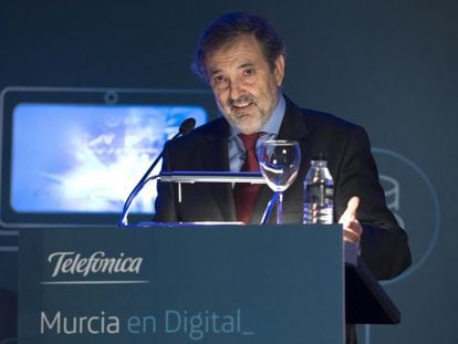 Luis Miguel Gilpérez, presidente de Telefónica España.