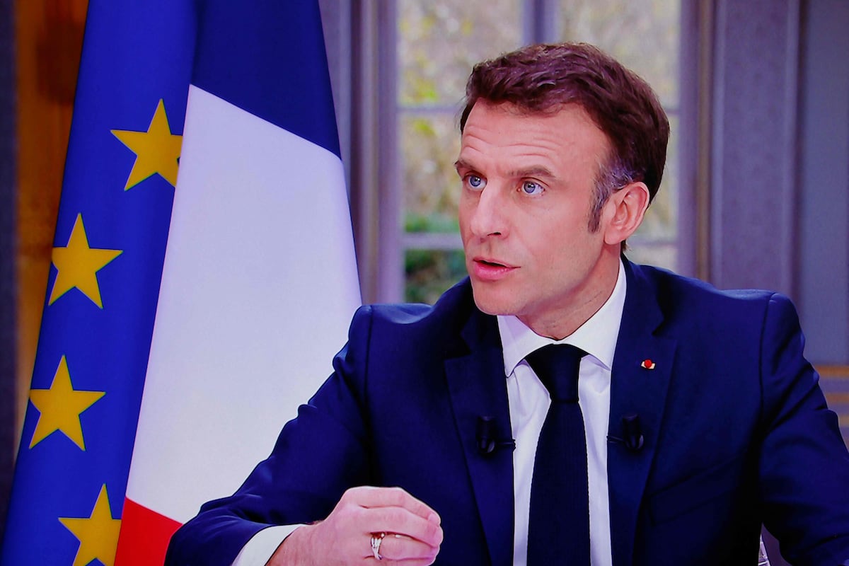 Francia: Macron: «Si hay que asumir la impopularidad por la reforma de las pensiones, la asumiré» |  Internacional