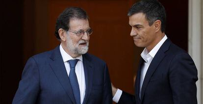 Mariano Rajoy y Pedro Sánchez
