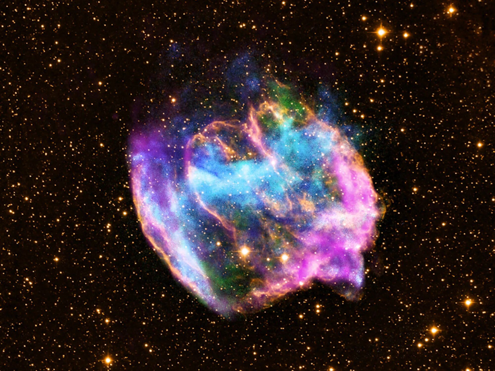 ¿Se puede saber qué tamaño tendrá una supernova antes de que explote?