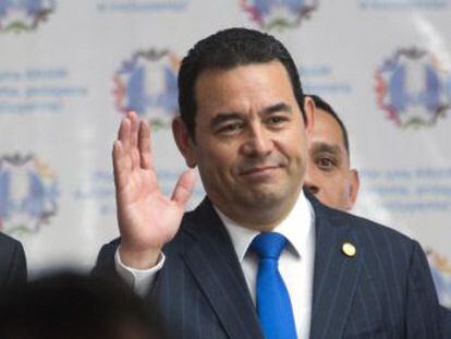 El Congreso será quien decida si separa a Jimmy Morales del cargo para ser juzgado por irregularidades en el financiamiento de la campaña electoral