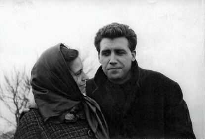 Isabel Quintanilla y Francisco López hacia 1962.