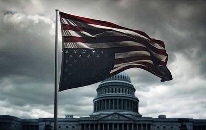 Imagen del vídeo presentación de la quinta temporada de 'House of Cards', de Netflix
