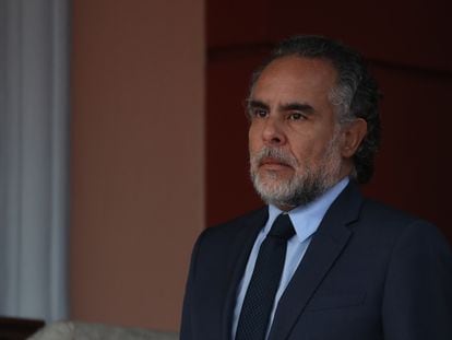 Armando Benedetti, durante una reunión en el Palacio de Miraflores en Caracas (Venezuela) el 29 de agosto de 2022.