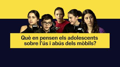 El debat dels mòbils: els adolescents prenen la paraula