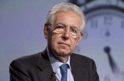 Monti, el domingo en un programa de la RAI.