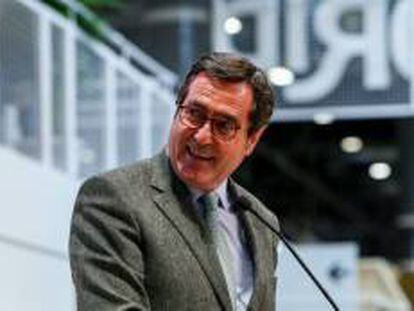  El presidente de la CEOE, Antonio Garamendi.