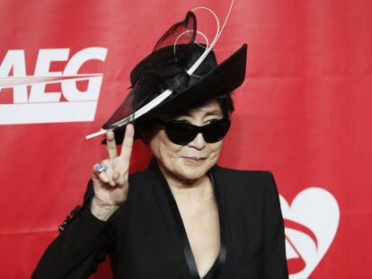 Yoko Ono, el pasado 24 de enero en Los &Aacute;ngeles.