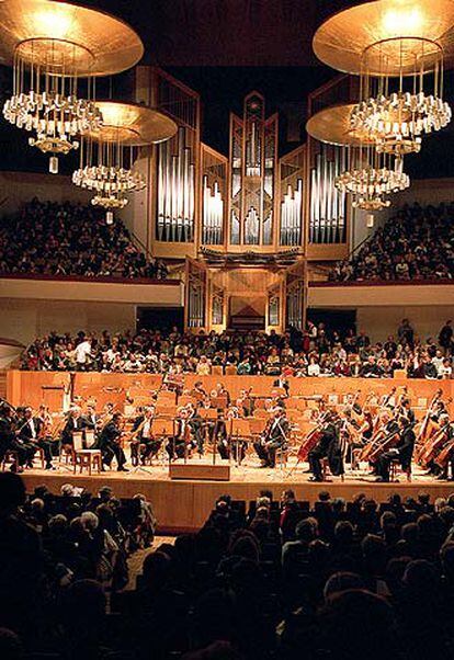 La Orquesta Nacional, en el Auditorio de Madrid.