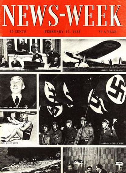 Primera portada de 'Newsweek', publicada el 17 de febrero de 1933.