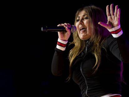 La cantante Amaia Montero durante un concierto en Madrid el pasado mes de marzo. En vídeo: La peor noche de Amaia Montero.