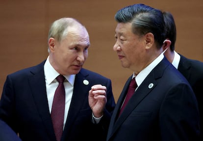 Vladímir Putin y Xi Jinping, en una cumbre en septiembre de 2022.