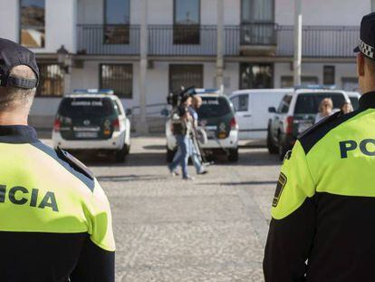 Agentes de la polic&iacute;a local de Valdemoro (Madrid)