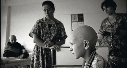 Hospital oncológico infantil de Minsk (Bielorrusia), fotografiado en 1999.