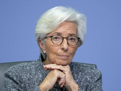Christine Lagarde, presidenta del BCE.